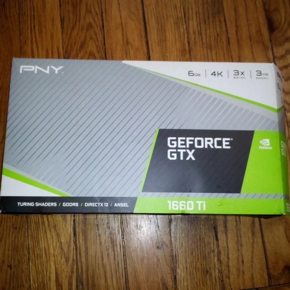 GeForce GTX 1660 TI Graphic Card. 6GB WARRANTY Included.